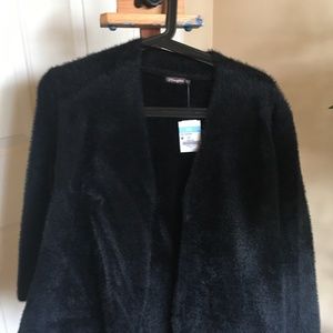 J. McLaughlin black dress coat